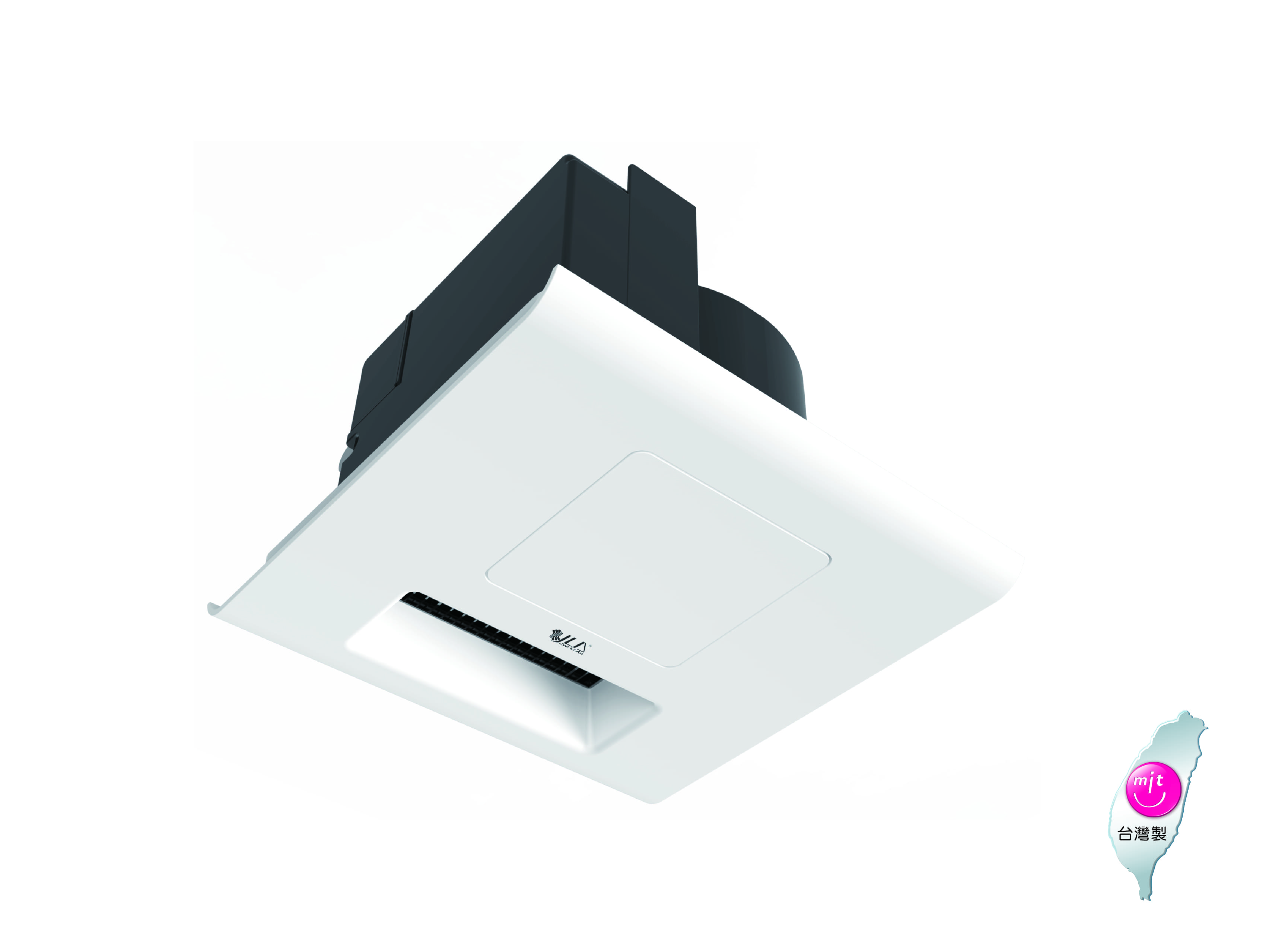 Flexible installation 21x21 bathroom heating fan J-421A