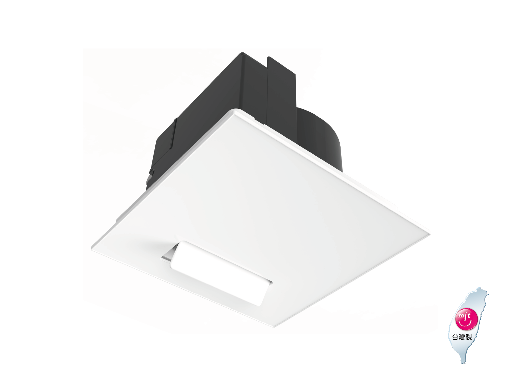 Flexible installation 21x21 bathroom heating fan J-431A