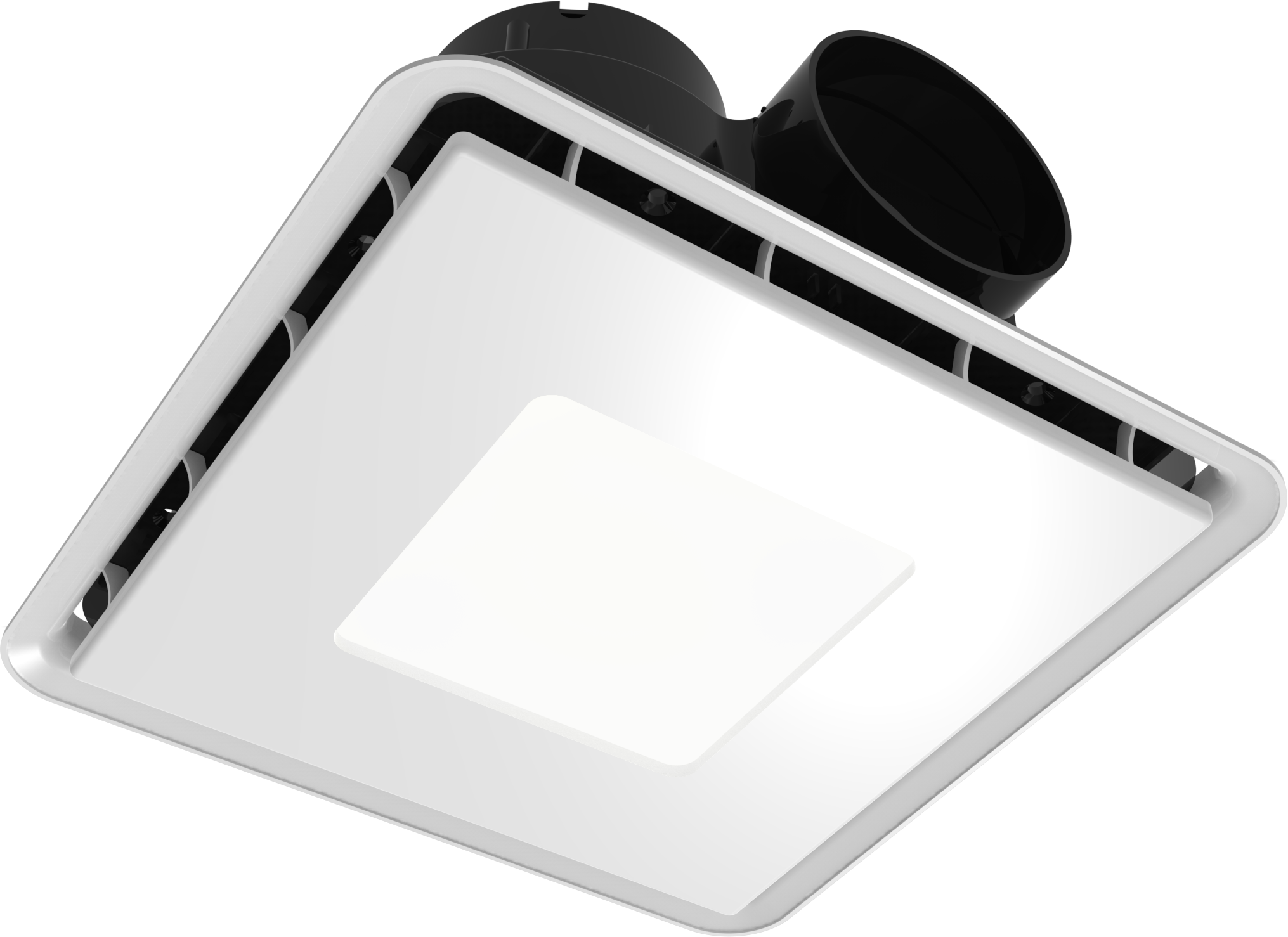 LED照明側排浴室通風扇 J50-B